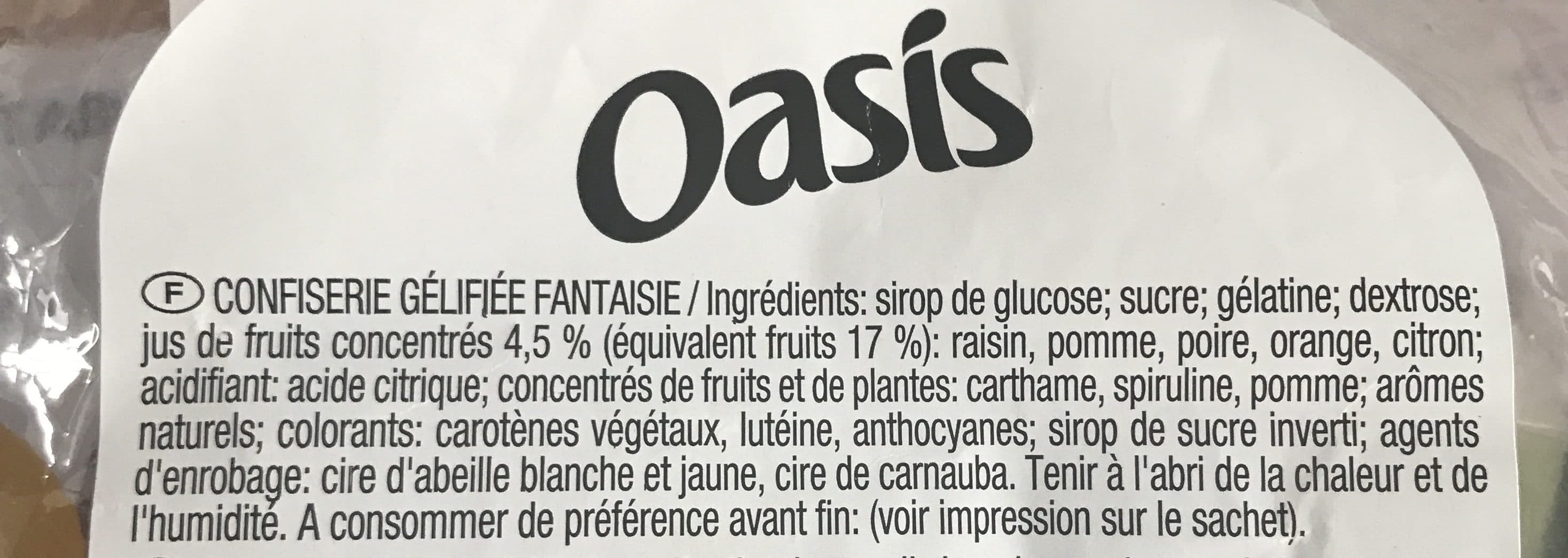 Haribo Oasis 1.5 packshot