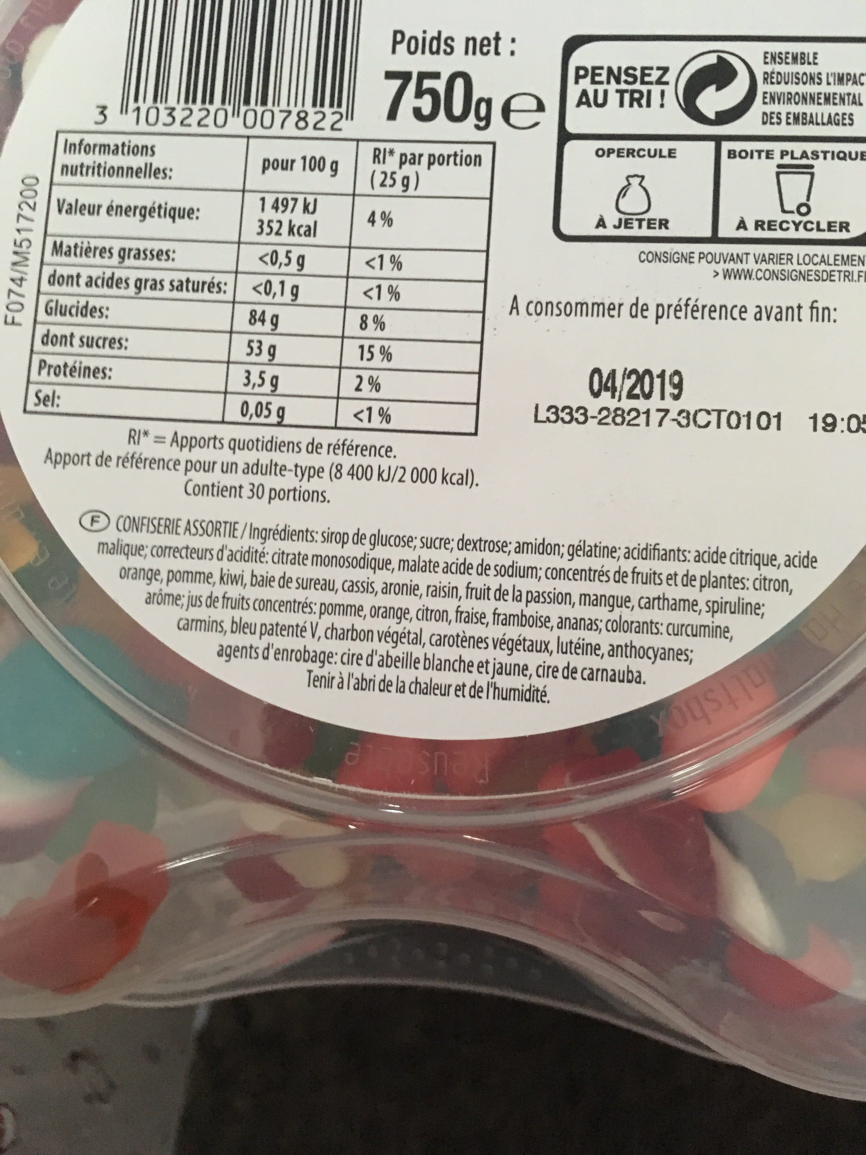 Haribo Confiseries Happy's Box, Dragolo, Tirlibibi packshot
