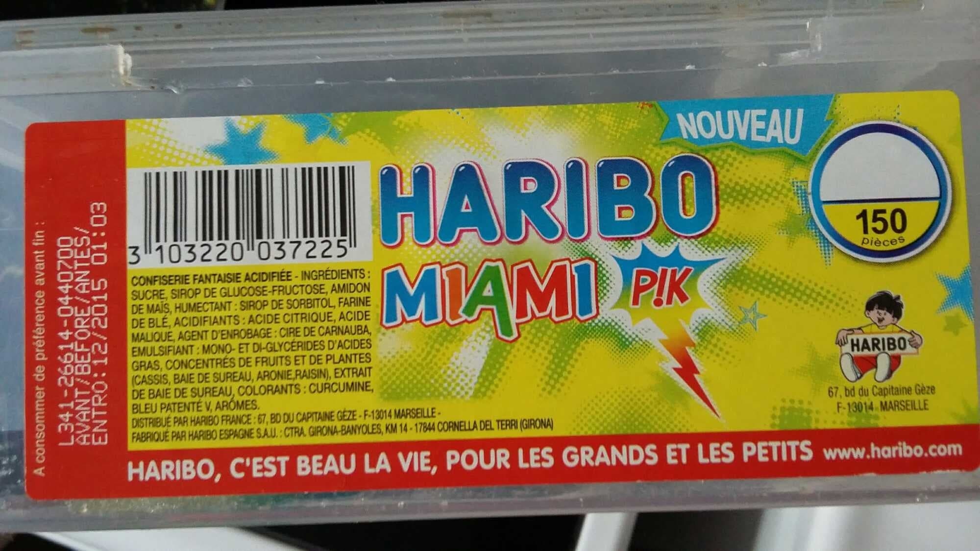 Haribo Miami Pik packshot