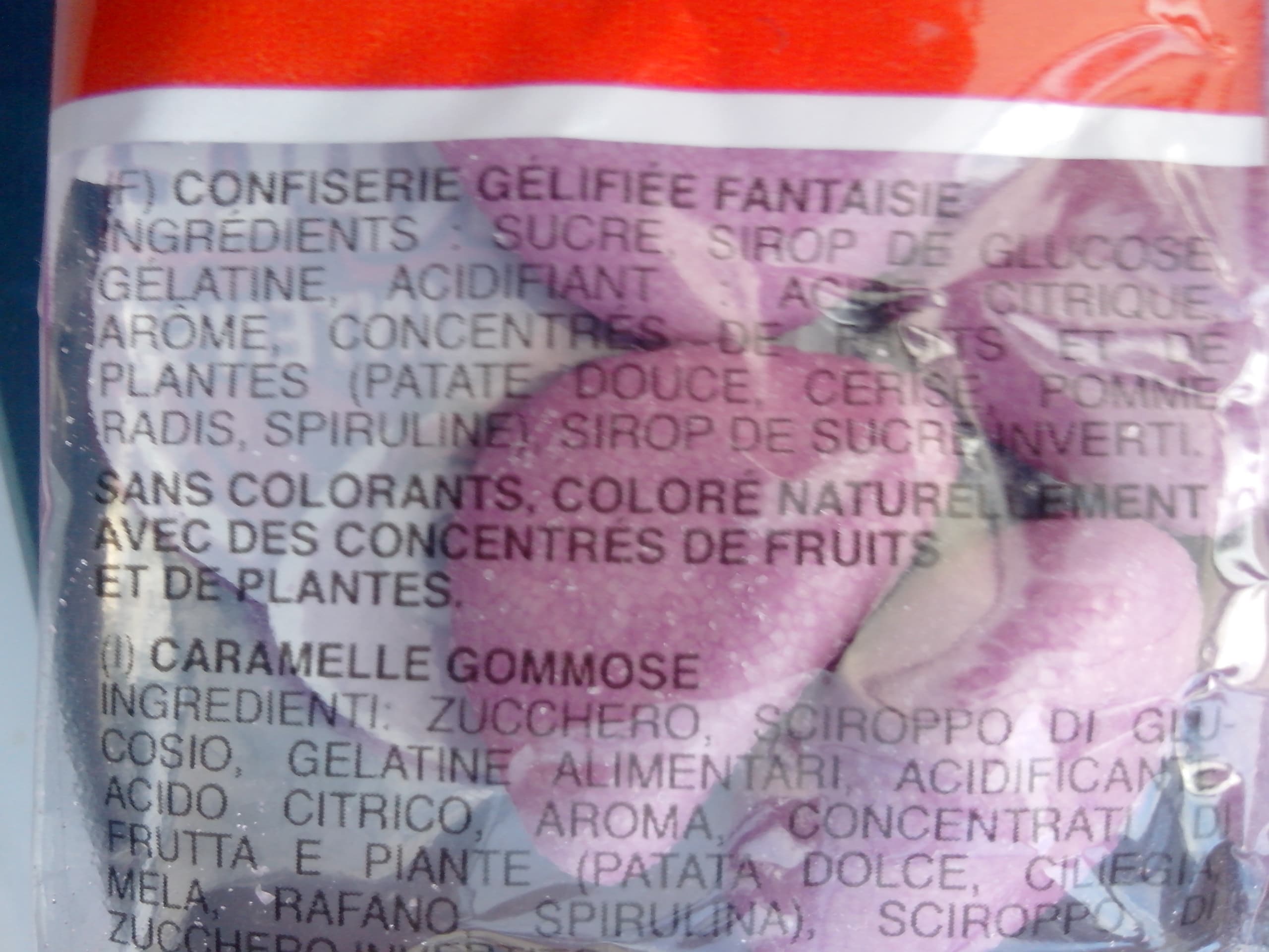 Haribo Haribo Tagada purple intense packshot