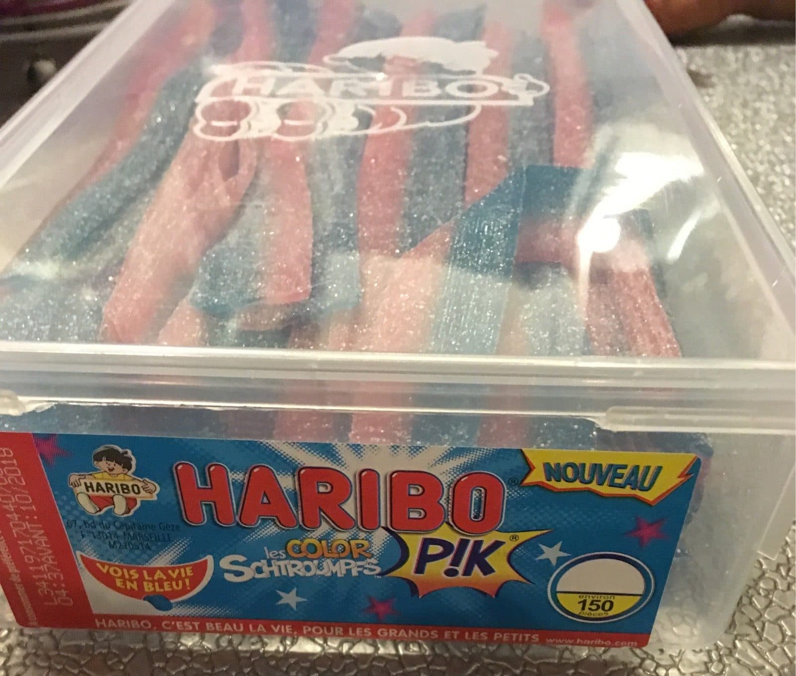 Haribo Haribo les color schtroumpfs packshot