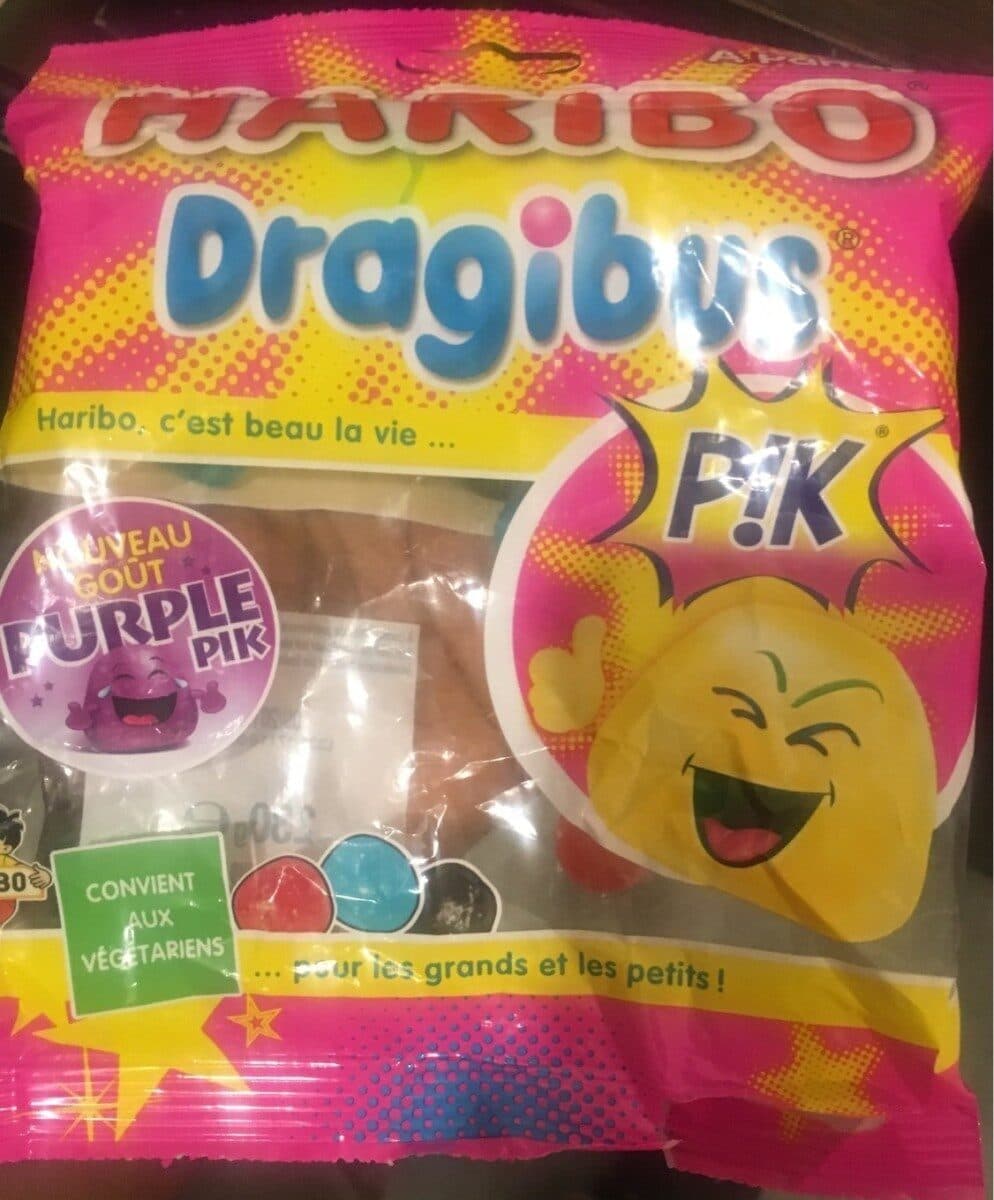 Haribo Dragibus P!k packshot