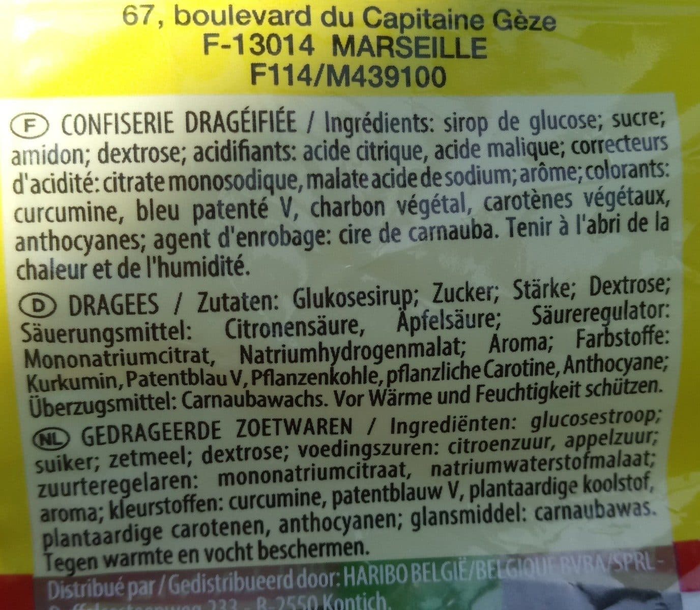 Haribo Haribo dragibus pik packshot