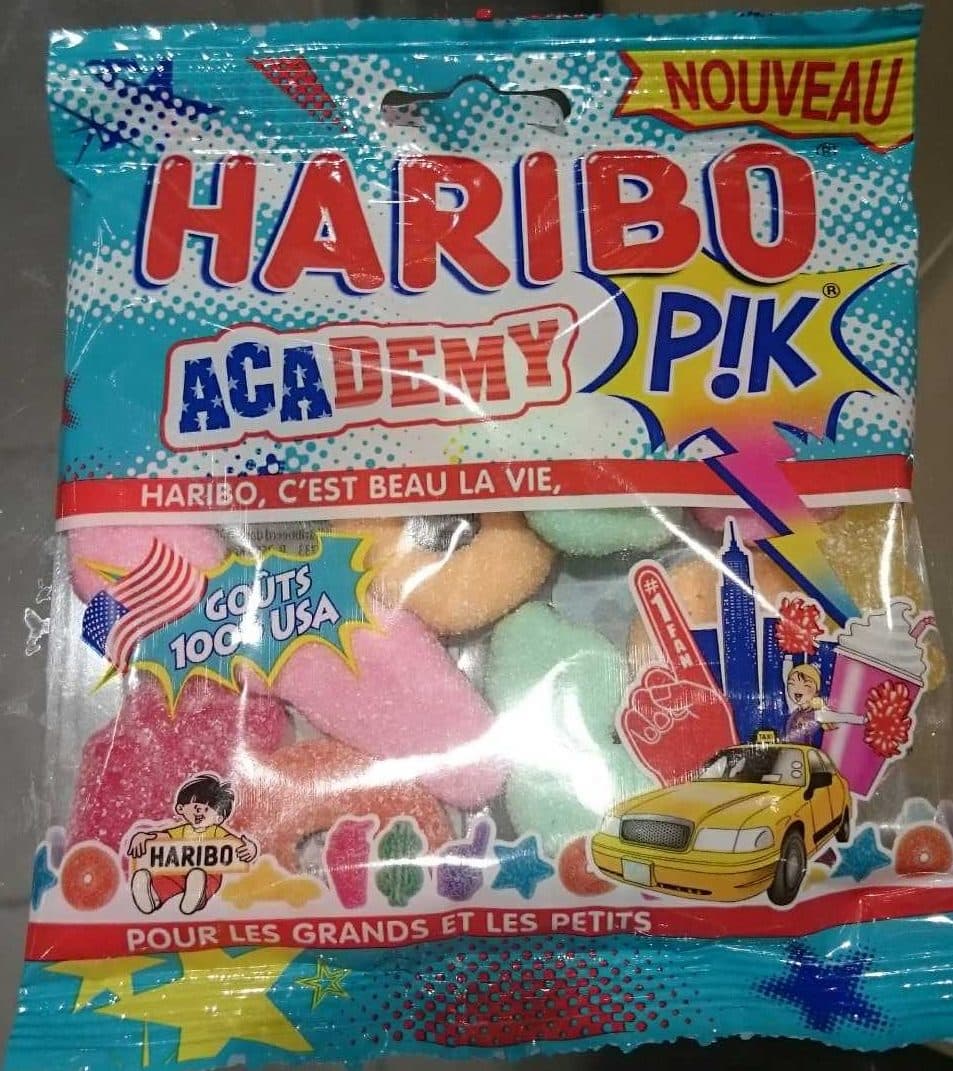 Haribo Académy P!k - Confiserie gélifiée acidifiée packshot