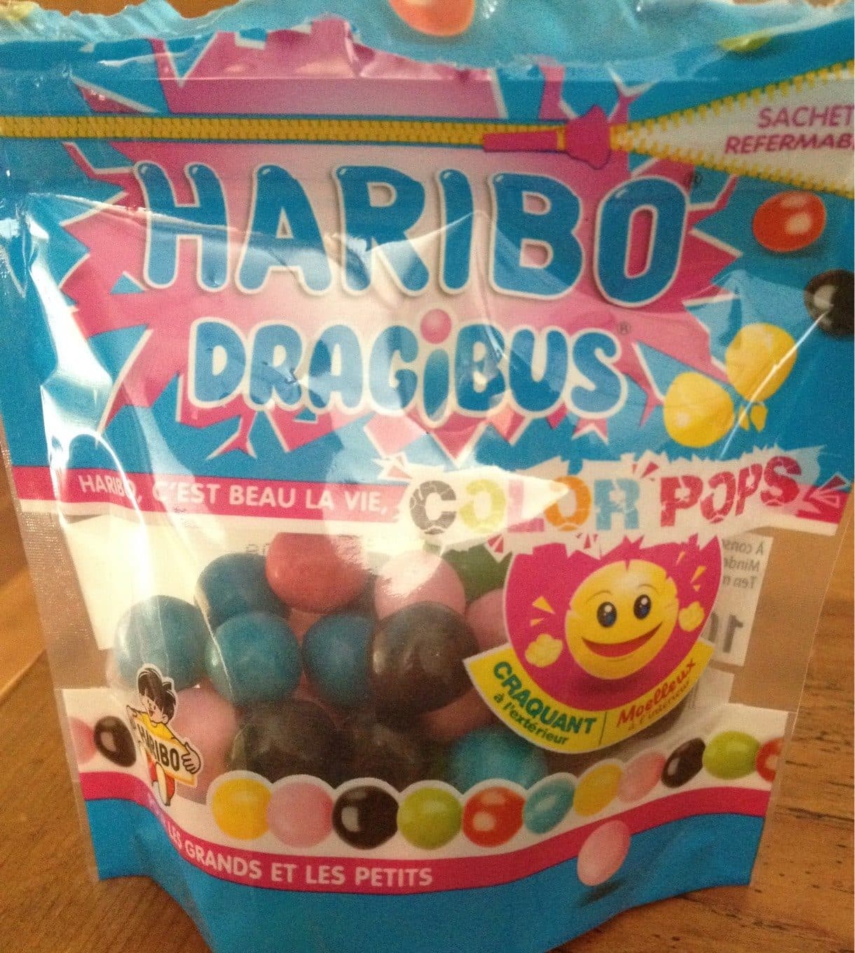 Haribo Dragibus color pops packshot