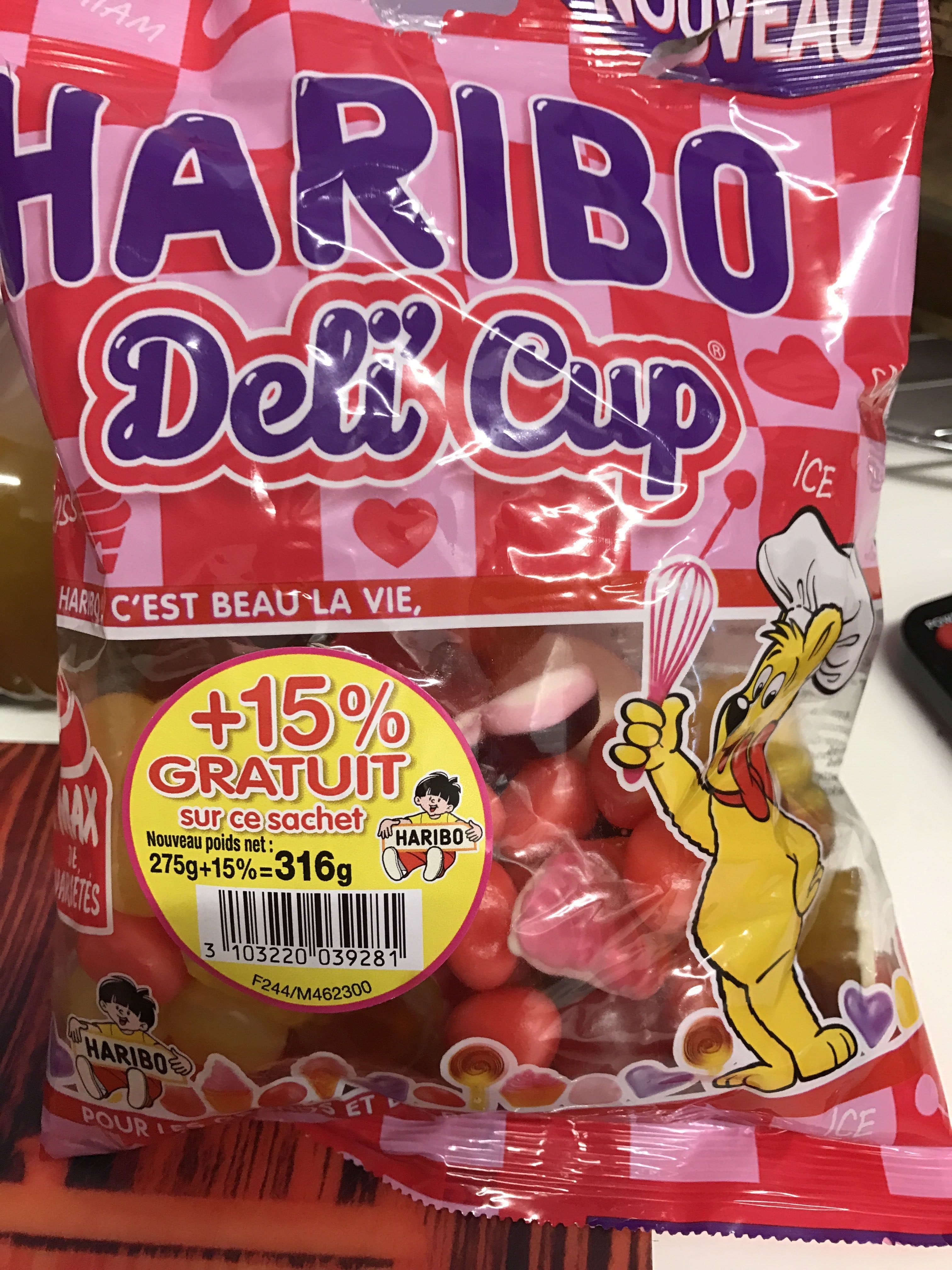 Haribo Deli'cup - onfiserie assortie packshot