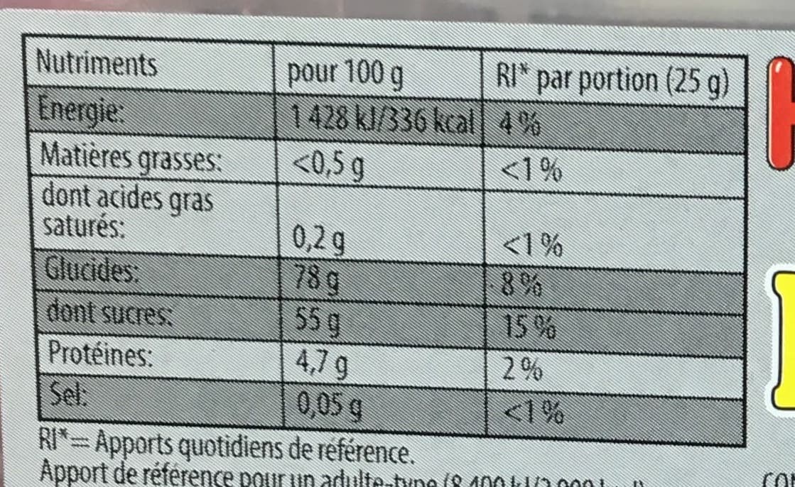 Haribo Happy Cola coeur coulant packshot