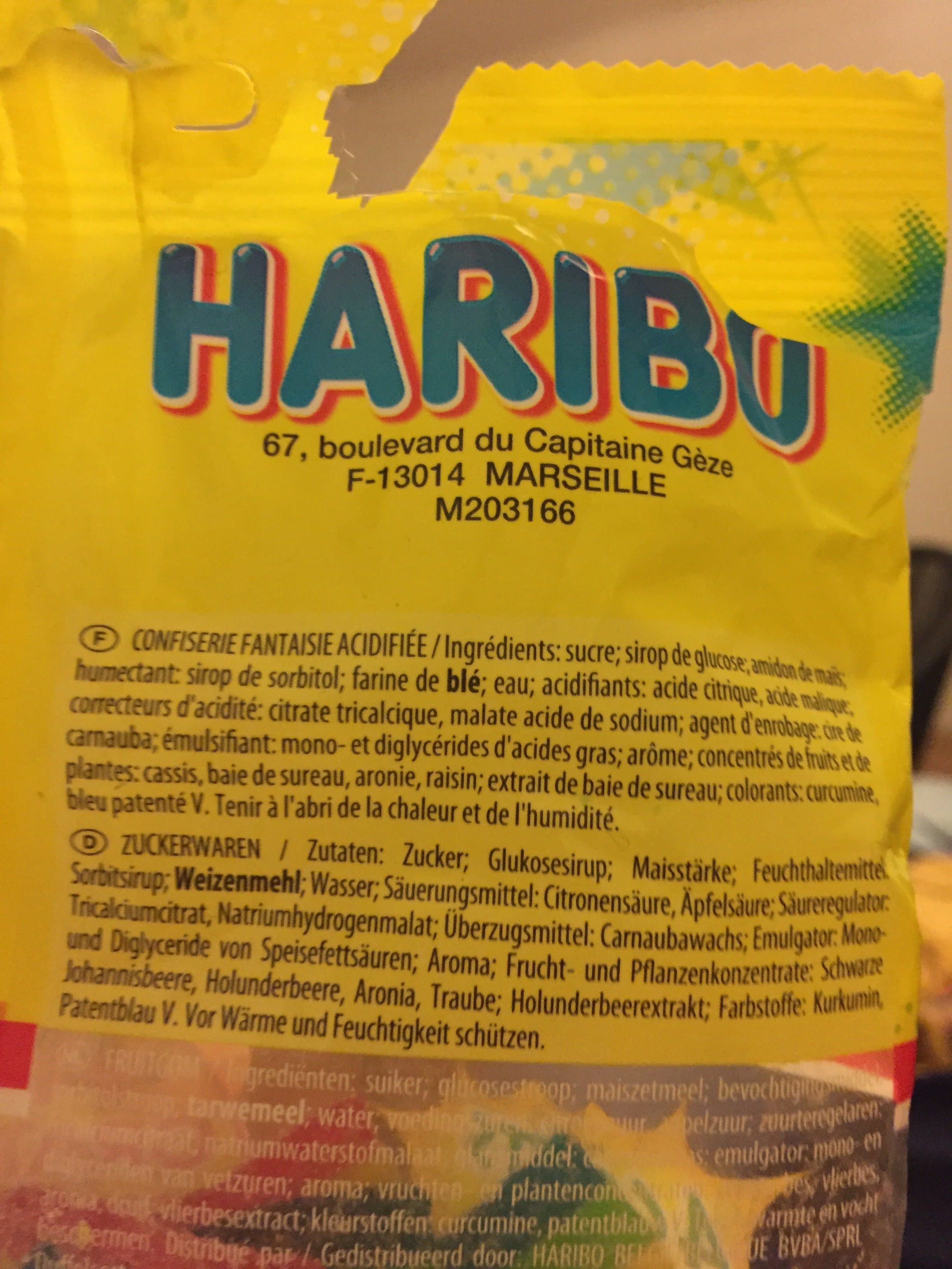Haribo Miami Pik Confiserie fantaisie acidifiée packshot