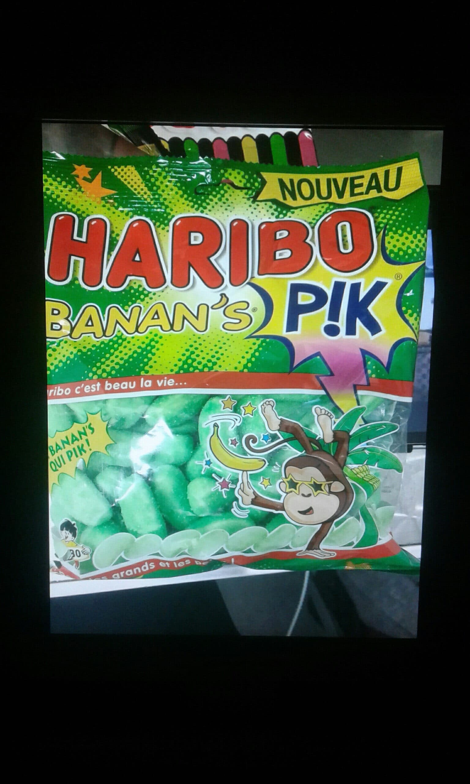 Haribo Bonbons Banan's packshot