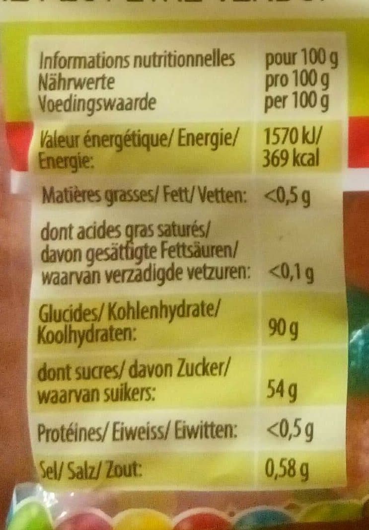 Haribo Dragibus Original P!k packshot