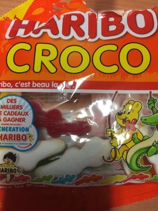 Haribo Crocodiles packshot