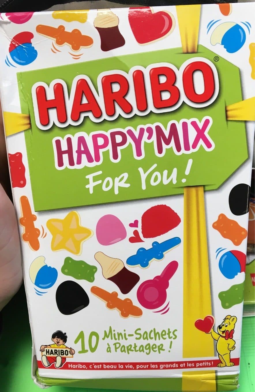 Haribo Bonbons Happy' Mix packshot