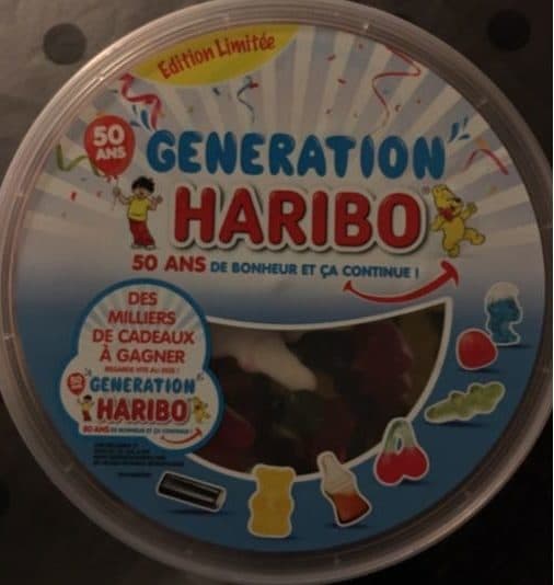 Haribo Génération Haribo - Confiserie assortie packshot