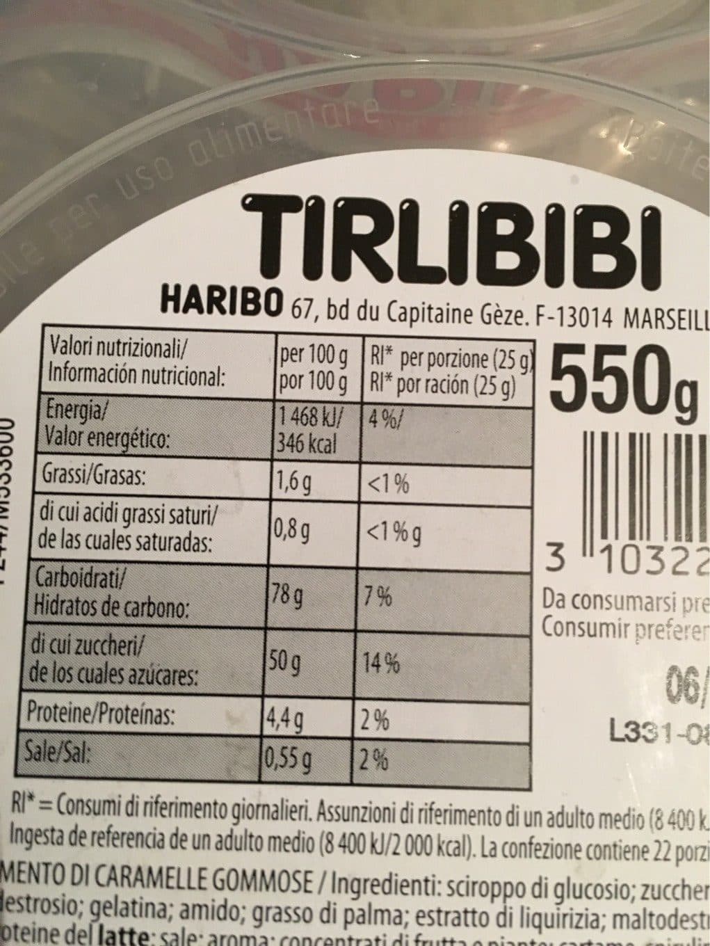 Haribo tirlibibi packshot
