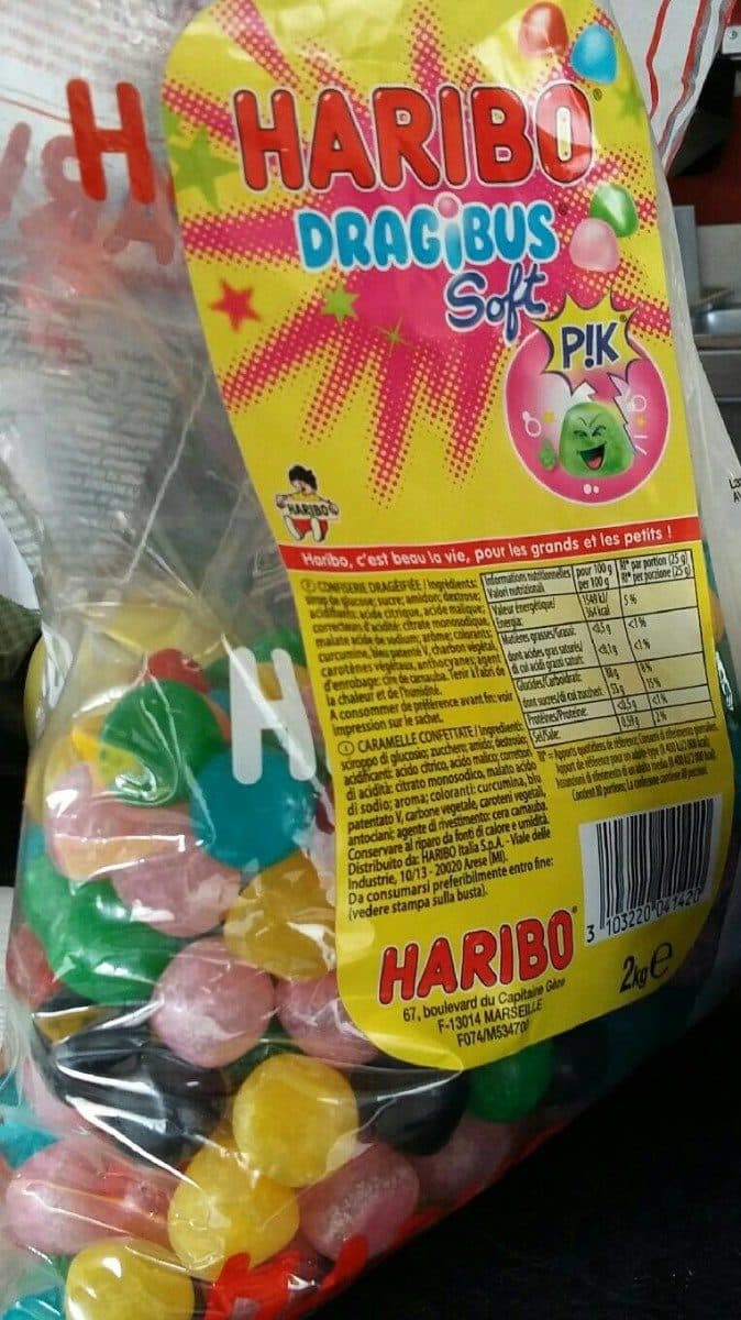 Haribo Dragibus packshot