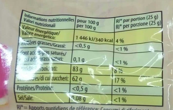 Haribo Fruitmania Agrumes packshot