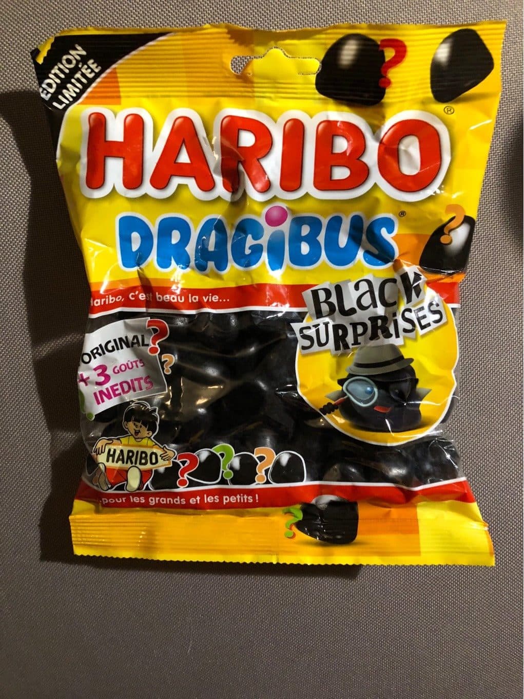 Haribo Dragibus black surpise packshot