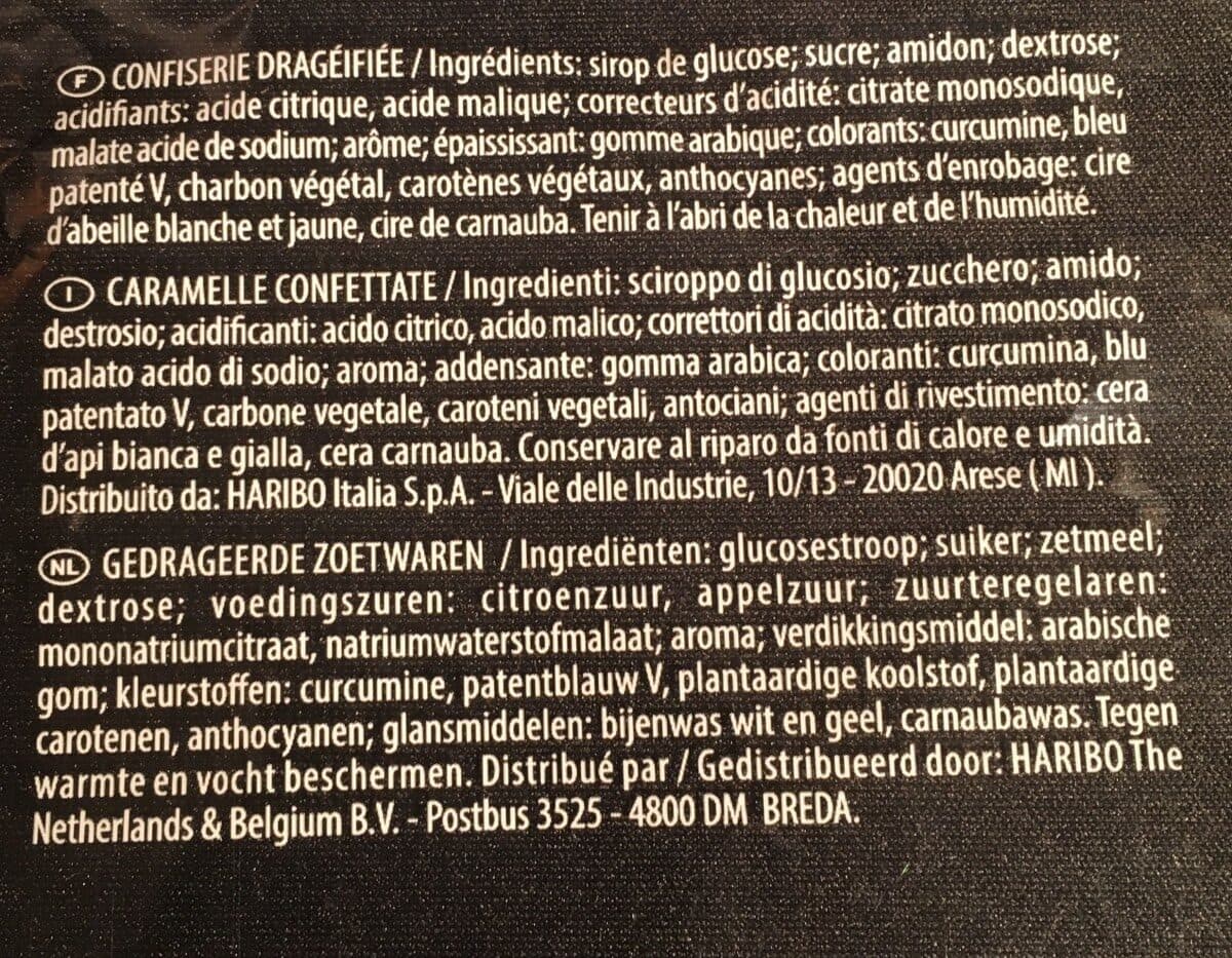 Haribo Dragibus MégaFête packshot