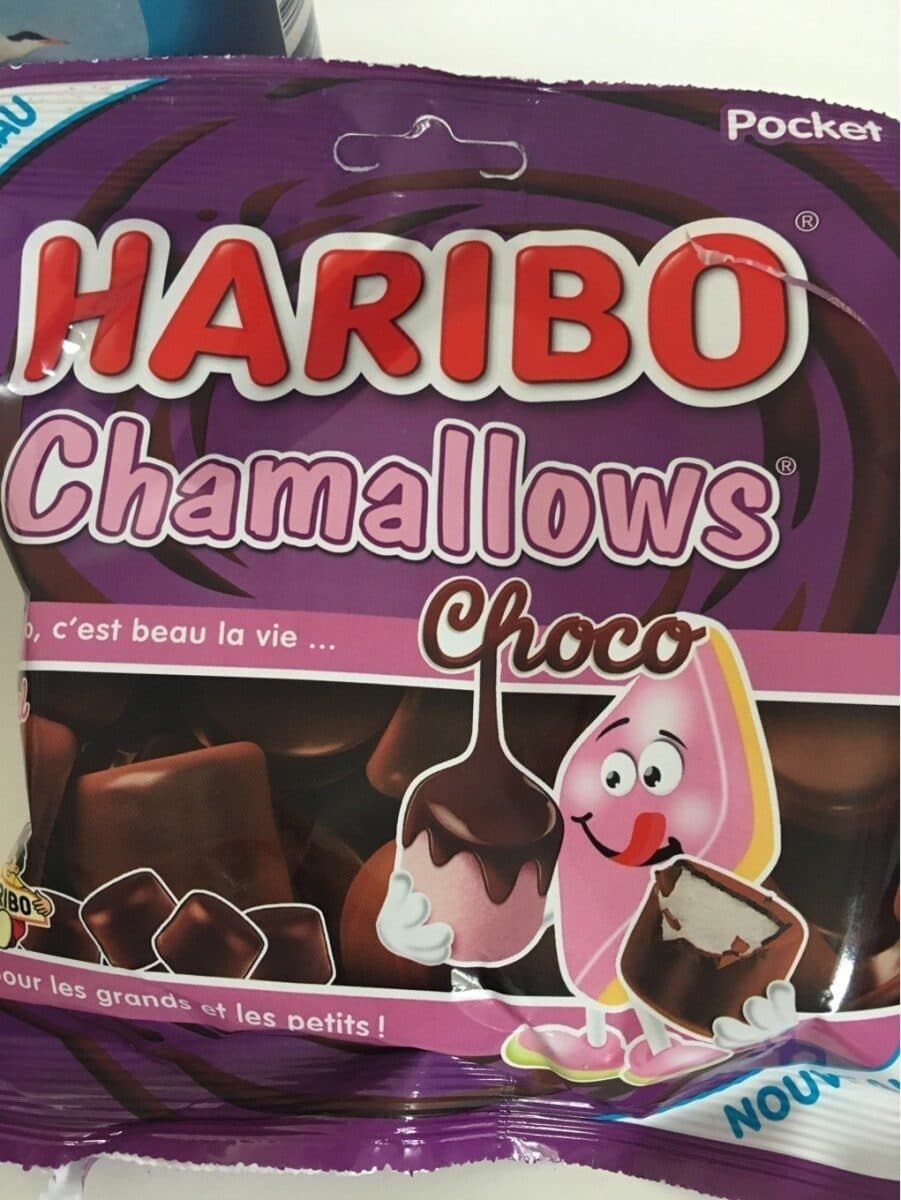Haribo Chamallows choco packshot