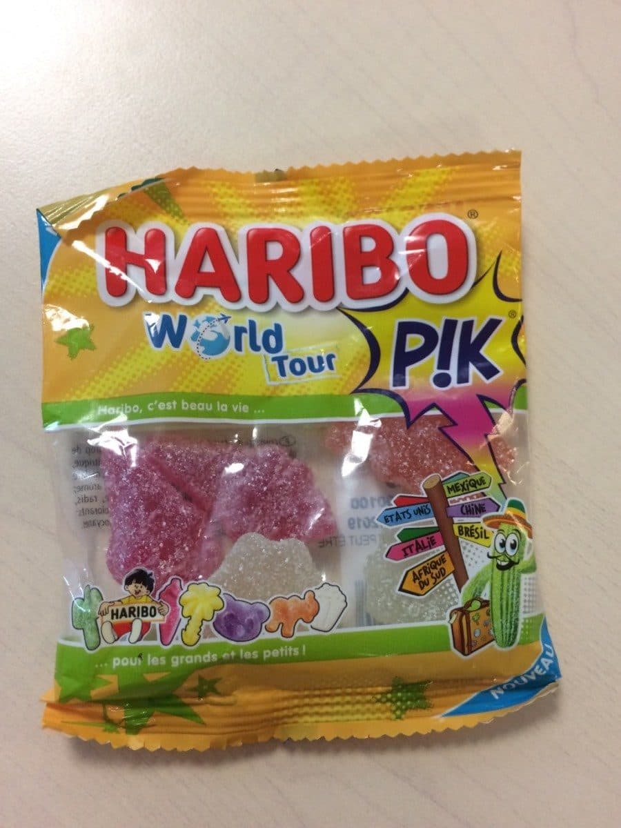 Haribo World tour packshot