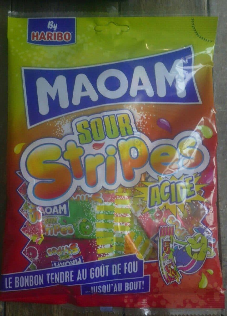 Haribo Moam Sour Stripes Acide packshot