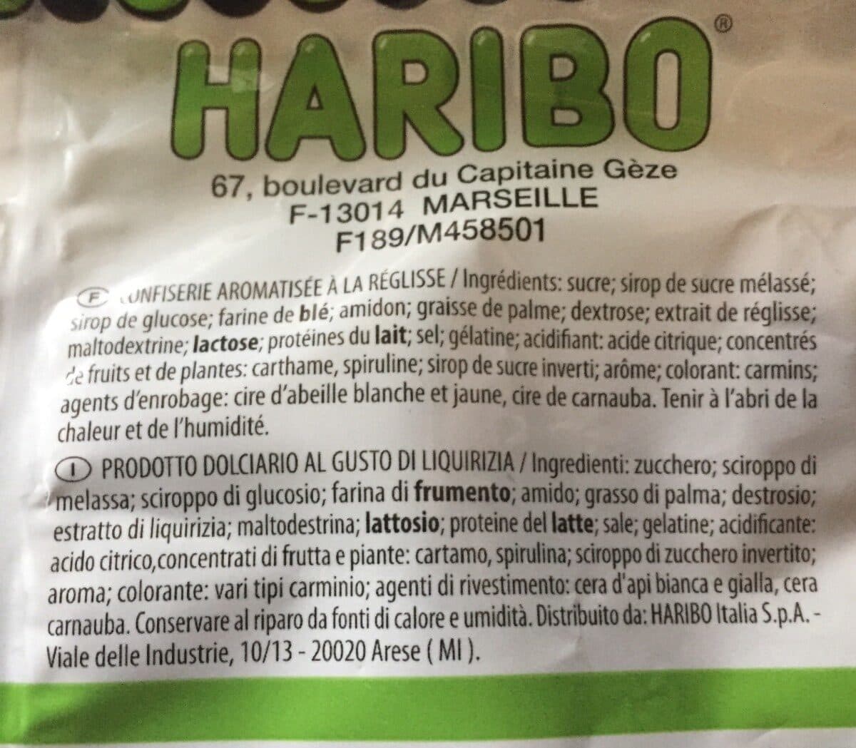Haribo Haribo Cocobat GR. 200 packshot