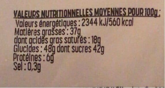 Reauté Chocolat Chocolat crème de caramel feuilleté croustillant chocolat noir packshot