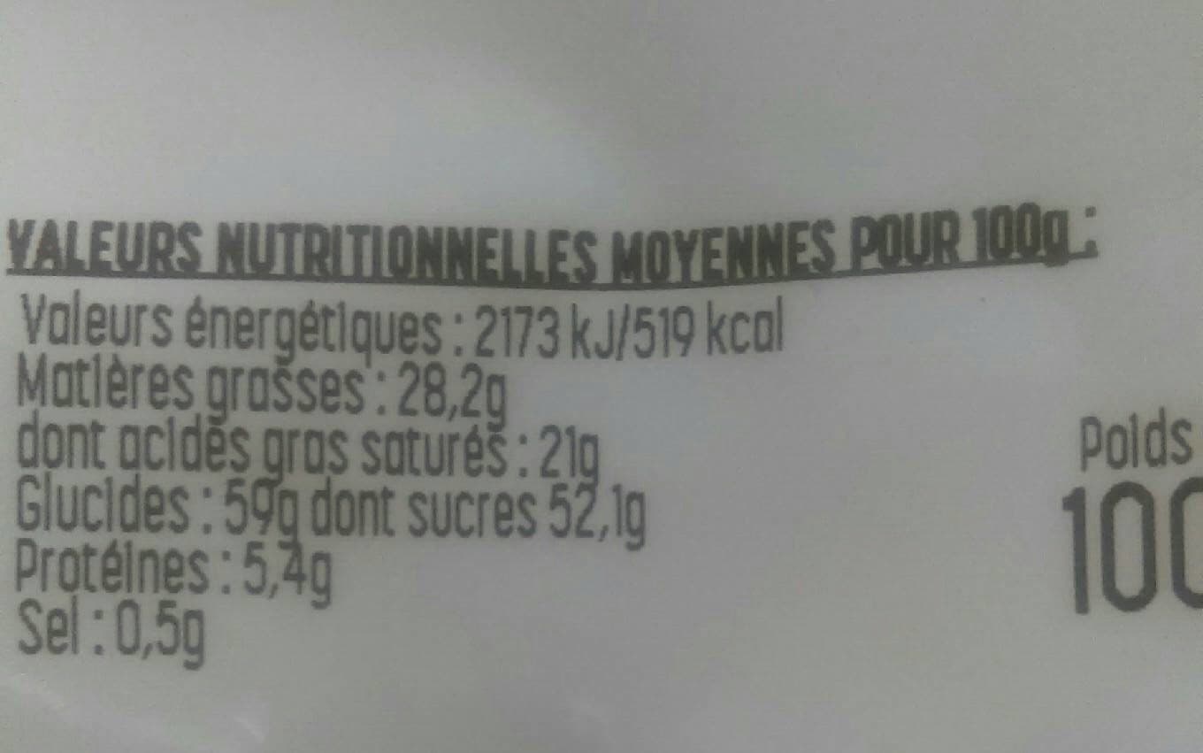 Réauté Chocolat Carrés feuilletés chocolat blanc packshot