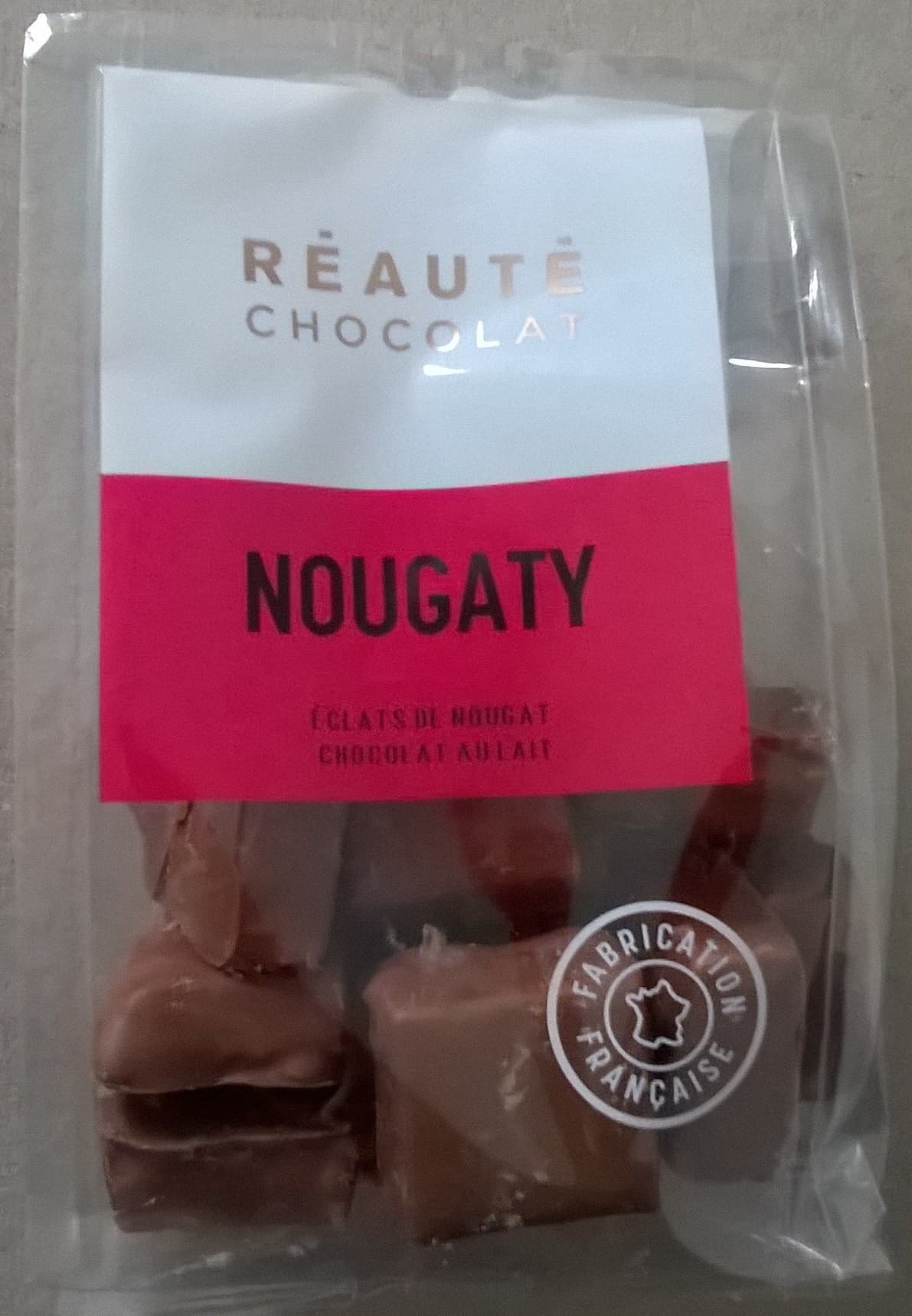Réauté chocolat Nougaty Bonbons de chocolat packshot