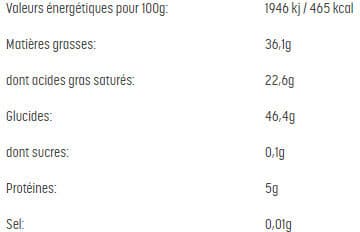 Réauté Chocolat Palets réduits en sucres Chocolat noir packshot