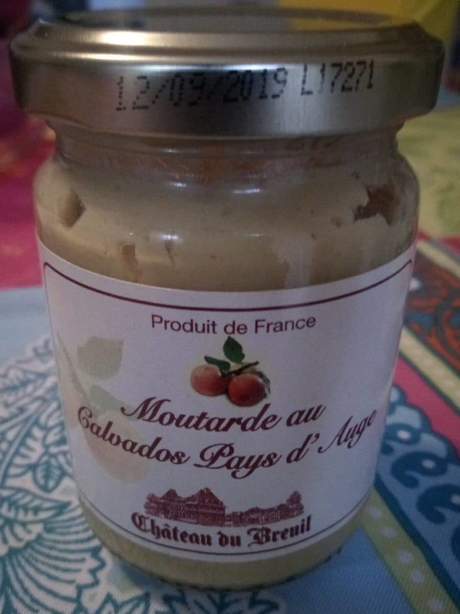 Open Food Facts Moutarde au Calvados Pays d'Auge packshot
