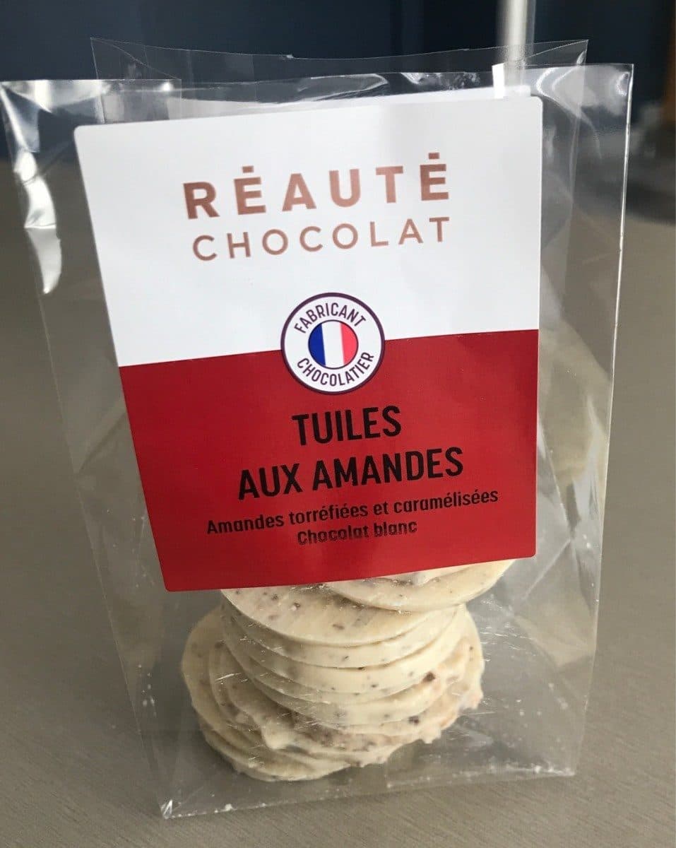 Open Food Facts Tuiles aux amandes packshot