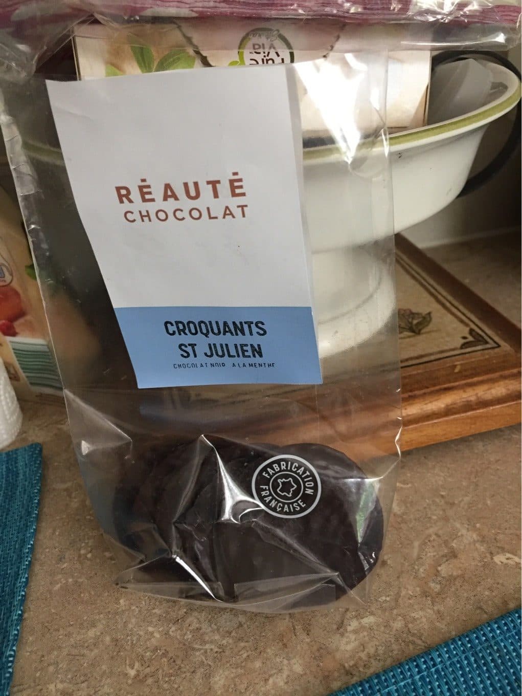 Reaute Chocolat Biscuits croquants St Julien packshot