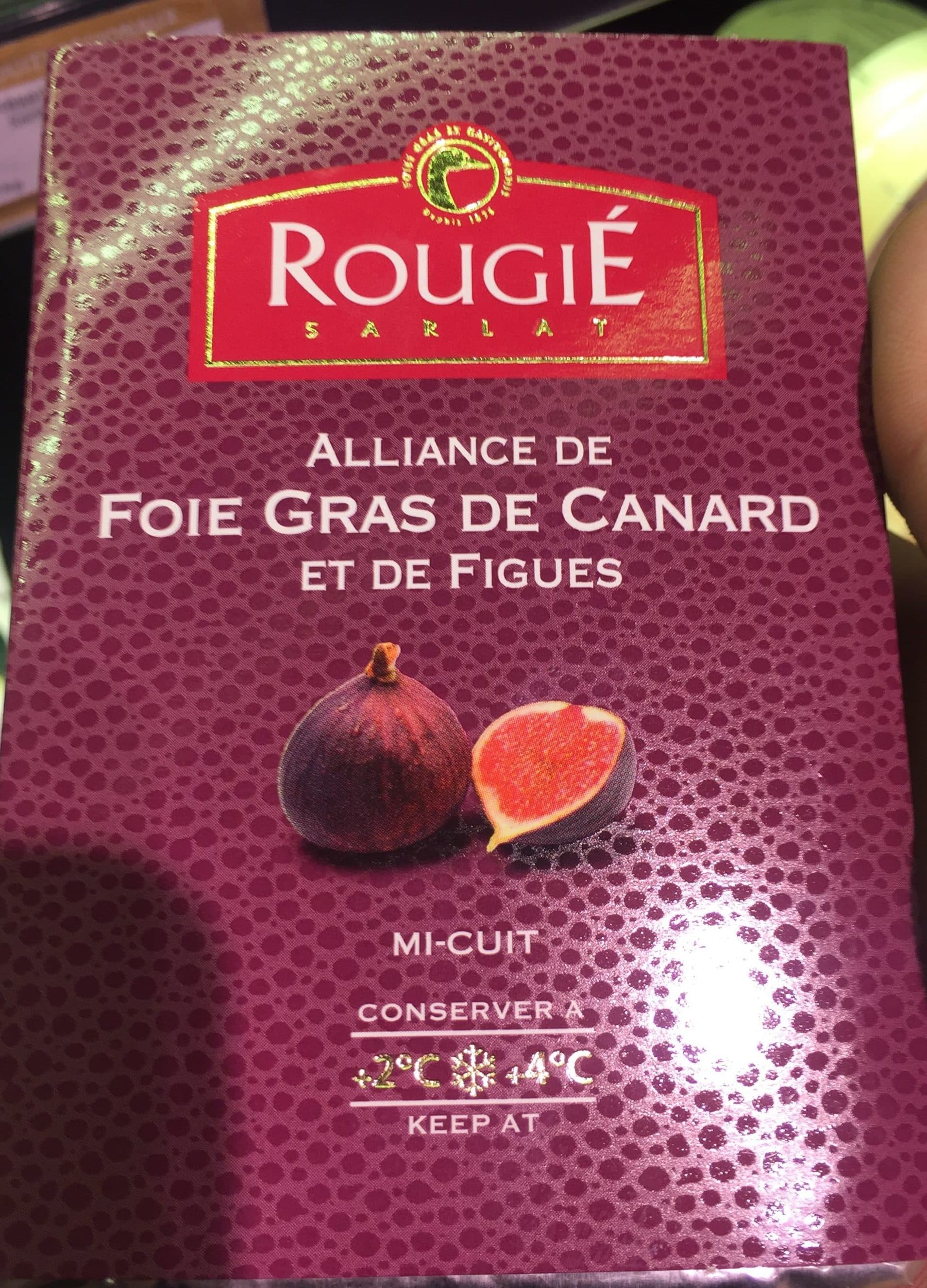 Rougié Alliance de Foie Gras de Canard et de Figues packshot