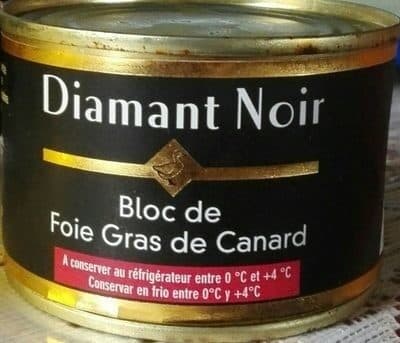 Diamant Noir Bloc de foie gras de Canard packshot