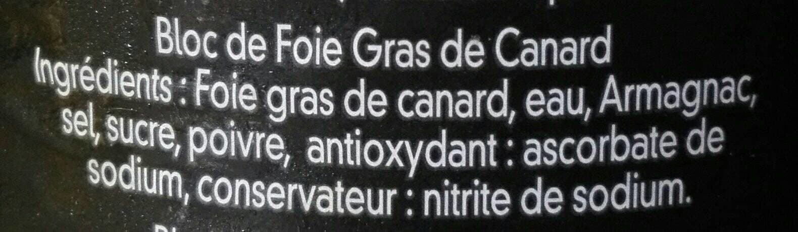 Diamant Noir Bloc de foie gras de Canard packshot