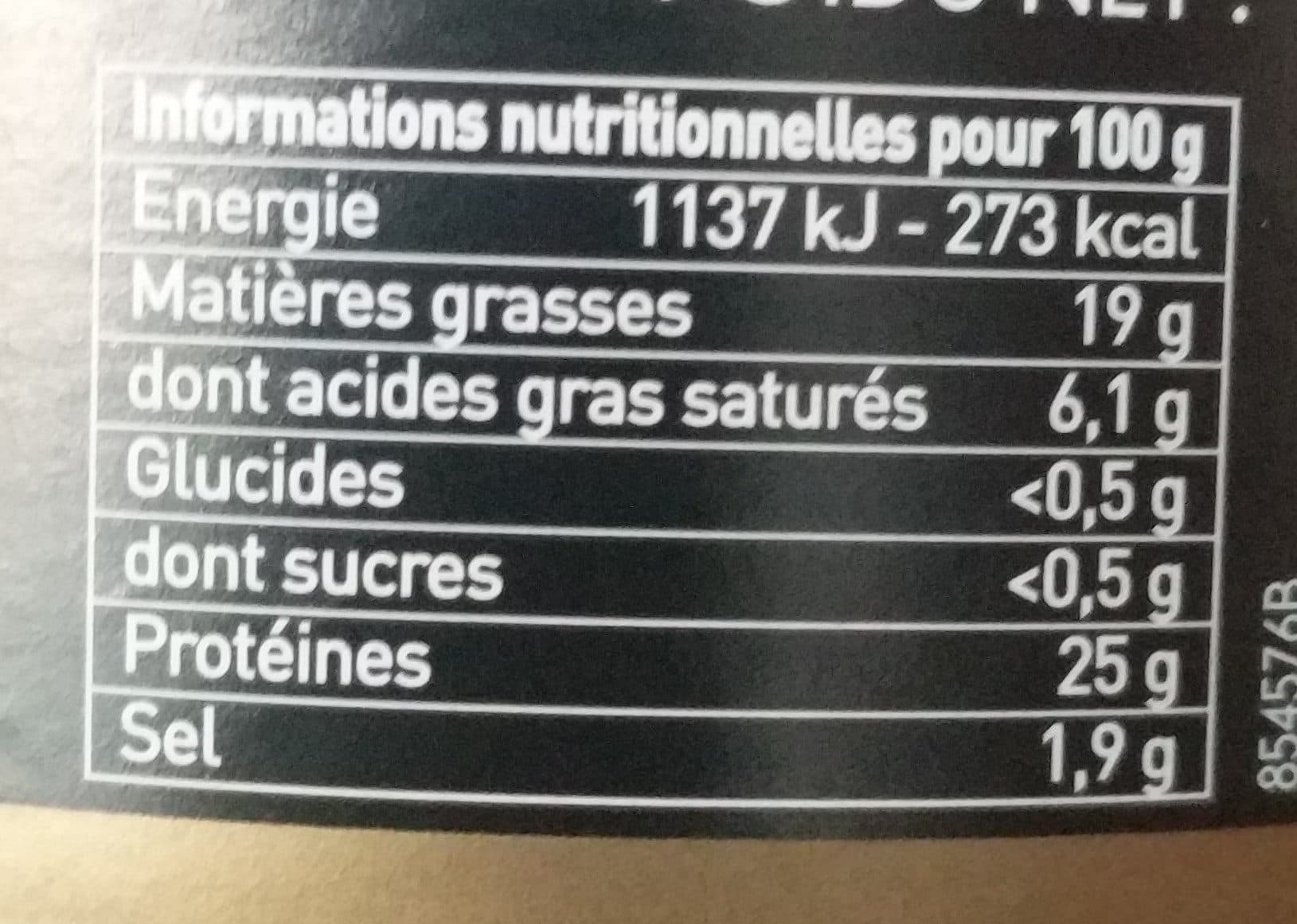Diamant Noir Manchons de canard confits packshot