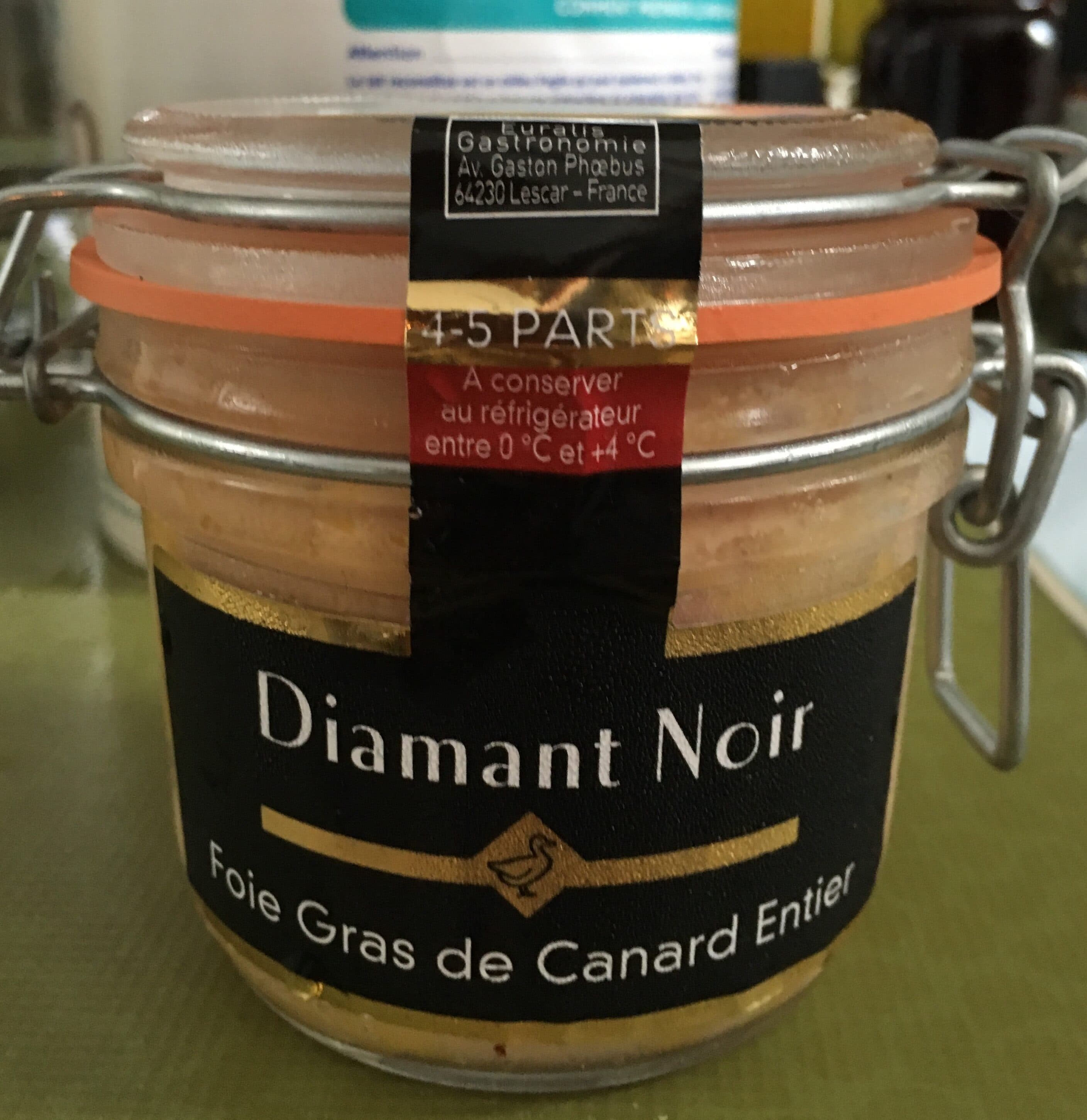 Diamant noir Foie Gras de Canard Entier packshot