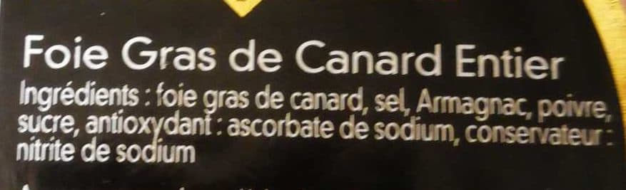 Diamant noir Foie Gras de Canard Entier packshot