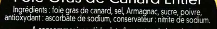 Diamant noir Foie gras de canard entier packshot