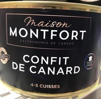 Montfort Confit de canard packshot