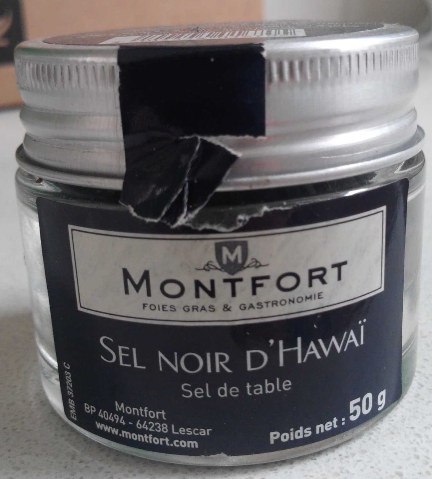 Montfort Sel noir d'Hawaï packshot