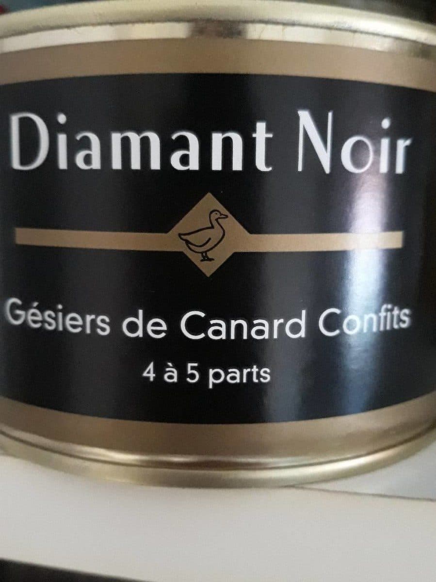 Diamant noir Gesier de canard packshot