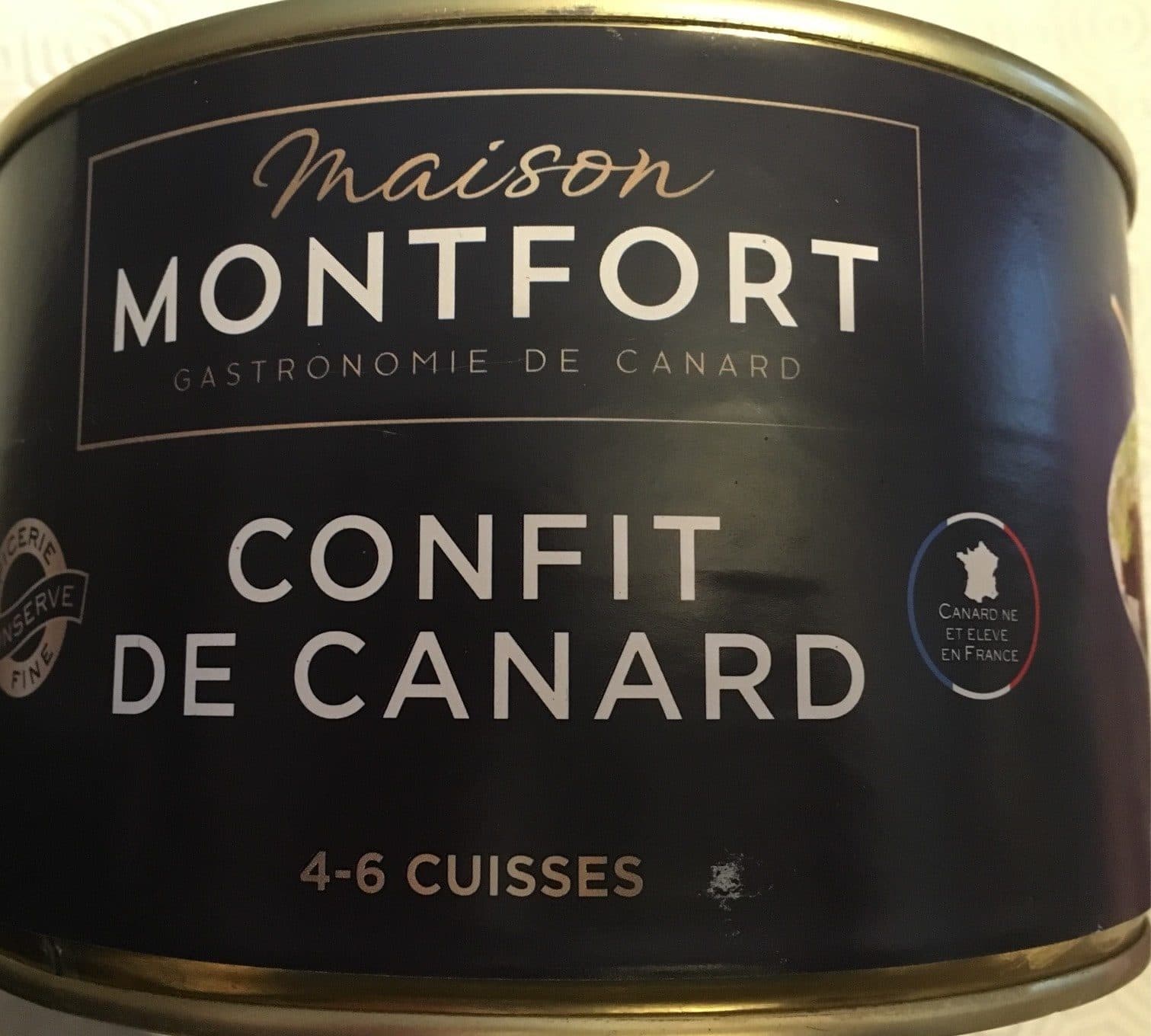 Maison Montfort Confit de canard packshot