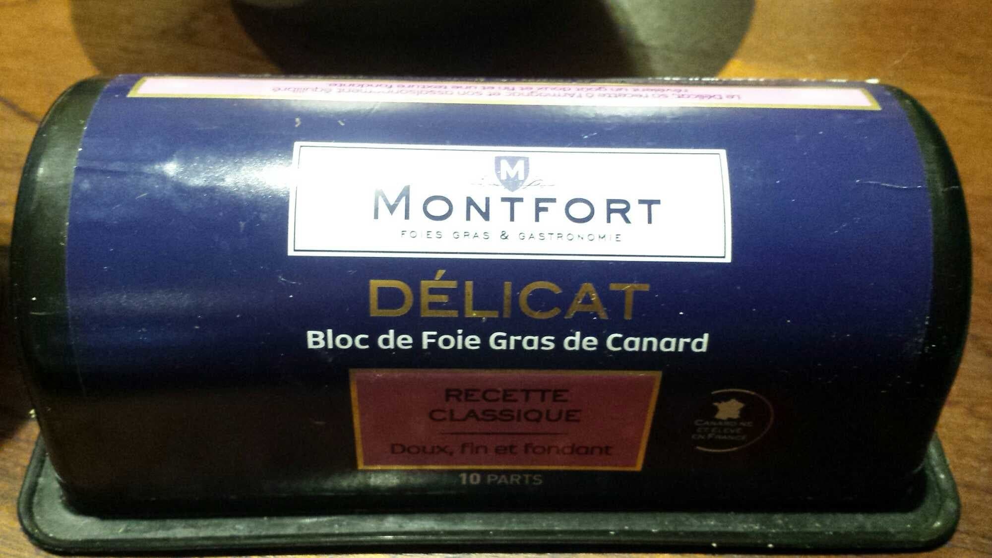 Maison Montfort Bloc de foie gras de canard packshot