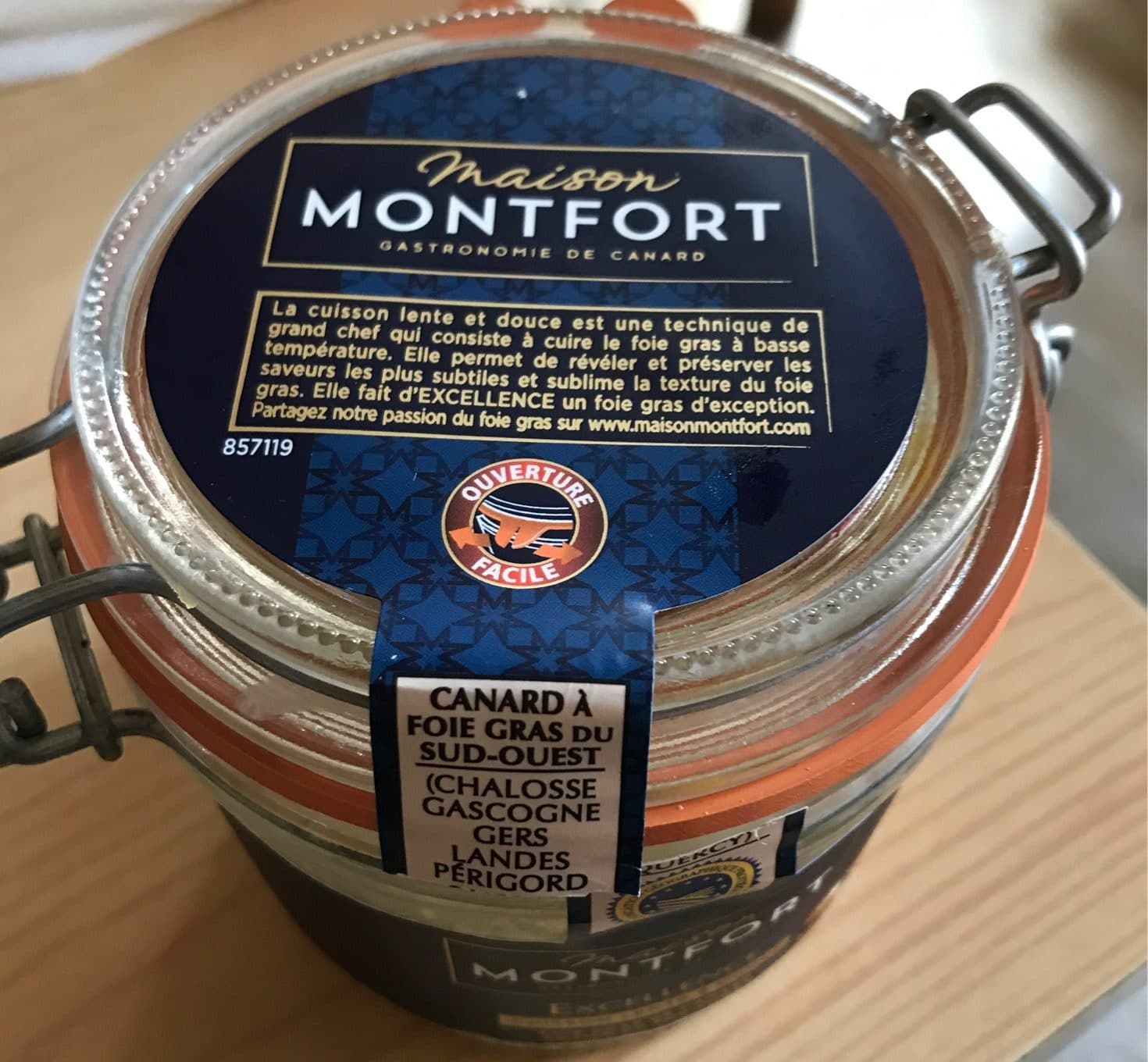 Maison Montfort Foie gras packshot