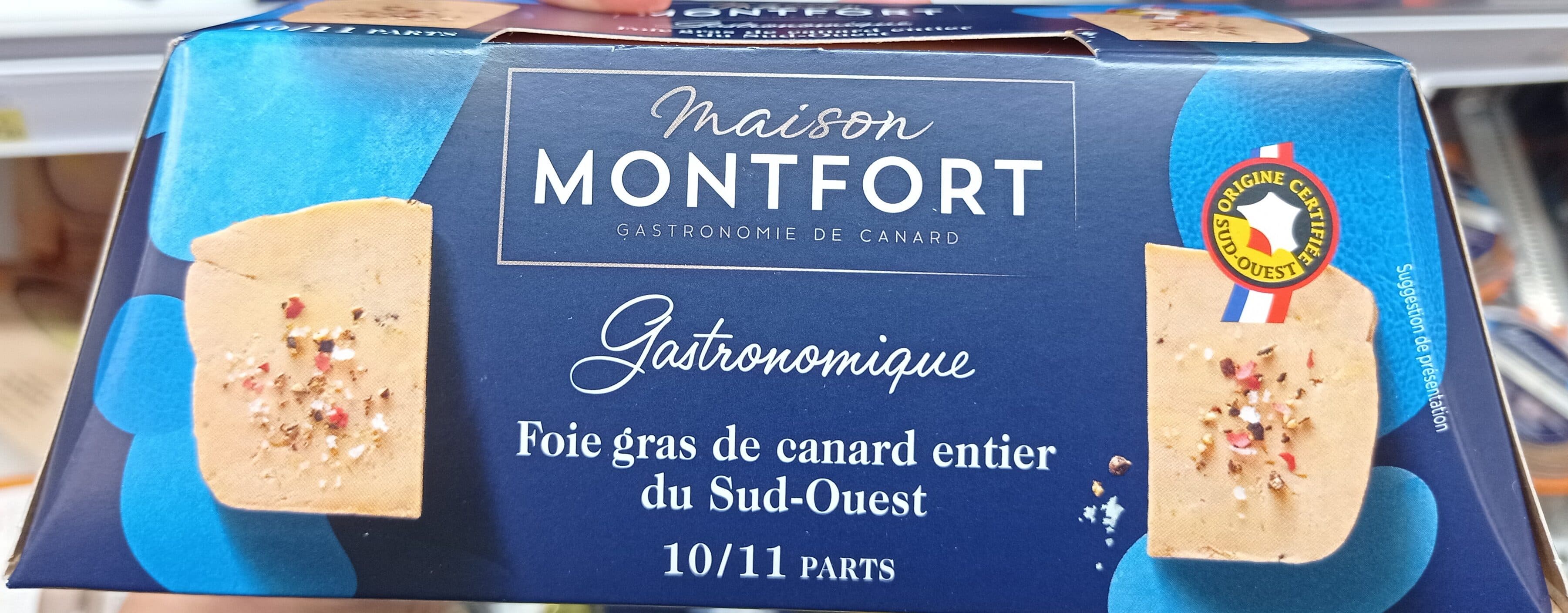 Maison Montfort Foie gras de canard entier du sud ouest packshot