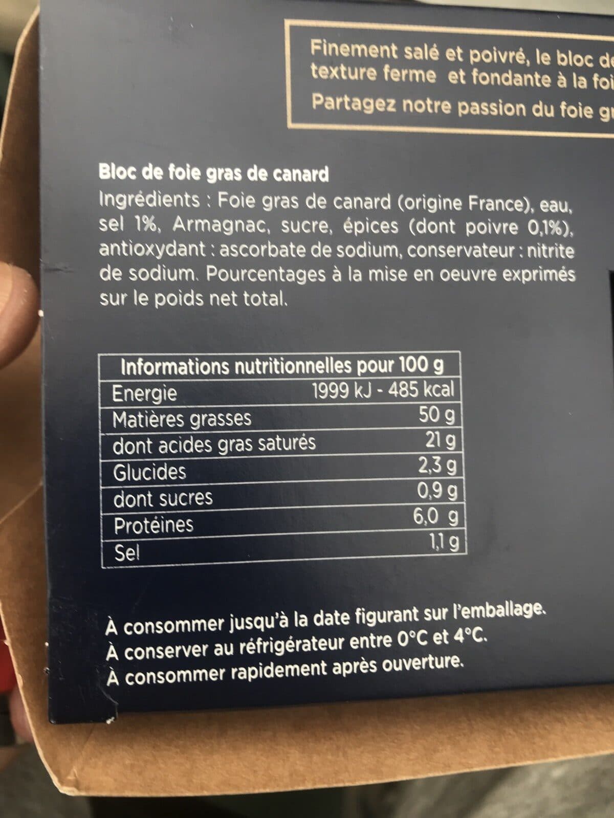 Maison Montfort Bloc de foie de canard packshot