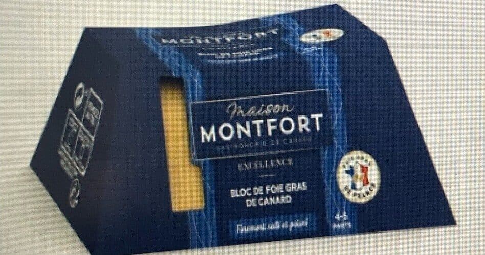 Maison Montfort Bloc de foie gras de canard packshot