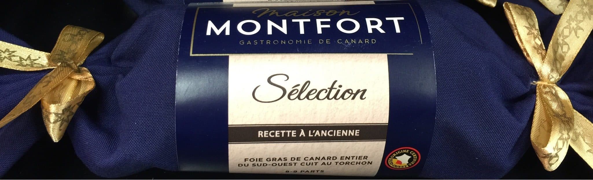Montfort Foie gras de canard entier packshot
